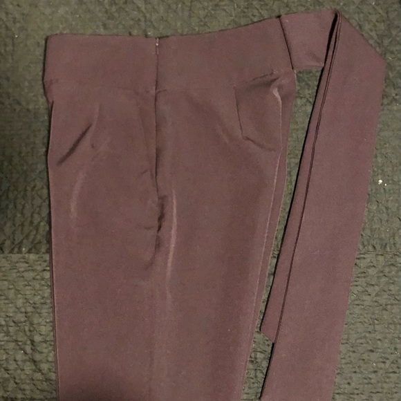 Dynamite paperbag ankle pants in purple - Picture 2 of 4